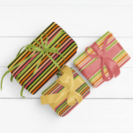 Hoja De Papel De Regalo Arcoiris Sherbet Vintage Dark Strike
