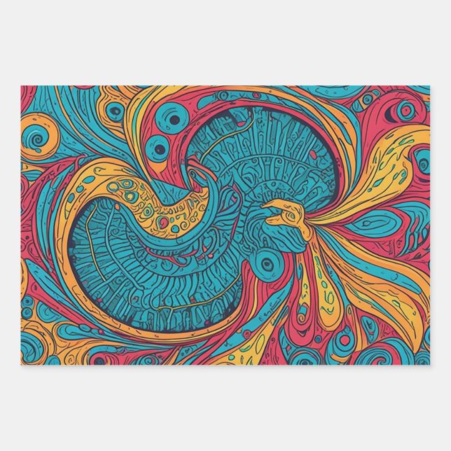 HOJA DE PAPEL DE REGALO ARMONÍA (Anverso 3)