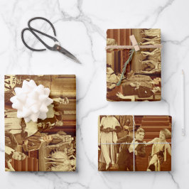 Hoja De Papel De Regalo Art Deco Night Club