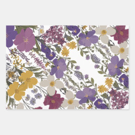 Hoja De Papel De Regalo Arte botánico