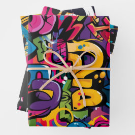 Hoja De Papel De Regalo Arte de Grafiti