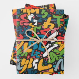 Hoja De Papel De Regalo Arte de Grafiti