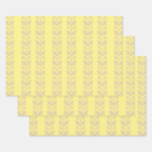 Hoja De Papel De Regalo Artes canarias y artesanías estampado floral