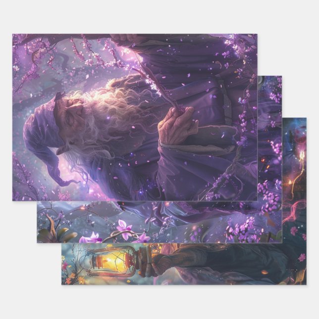 Hoja De Papel De Regalo Asistentes de desconexión de 3 (Set)