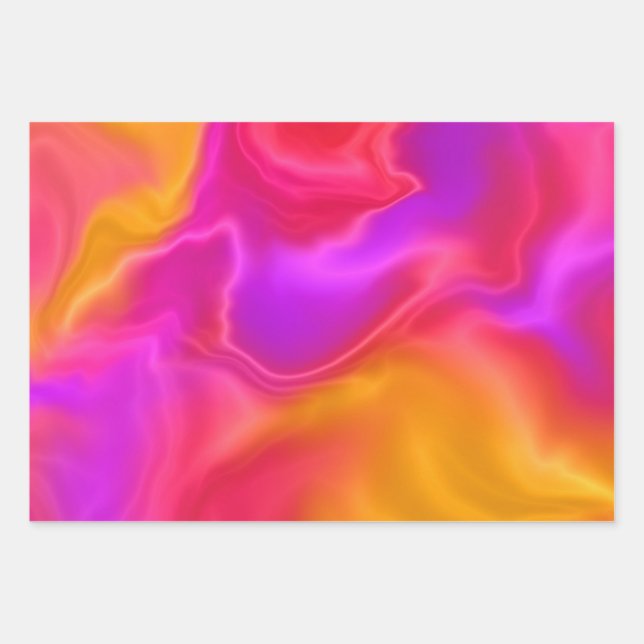 Hoja De Papel De Regalo Aspecto de seda (Anverso)