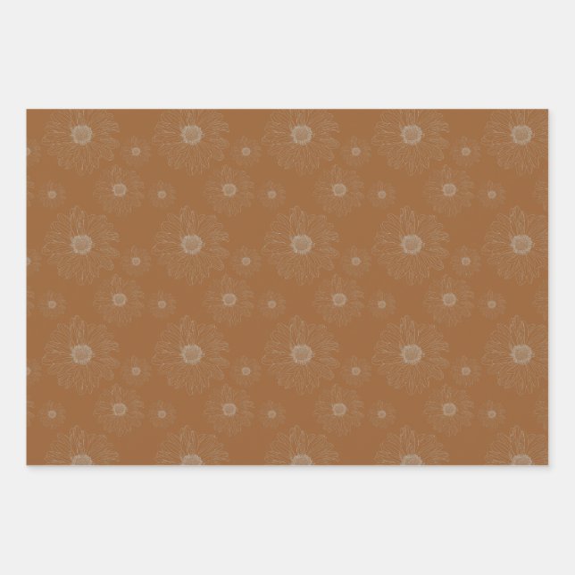 Hoja De Papel De Regalo Aster (Anverso)