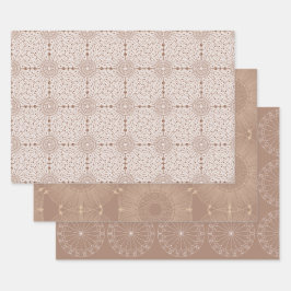 Hoja De Papel De Regalo Astronomía Astrología Celestial Rayos cósmicos