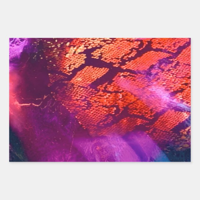 Hoja De Papel De Regalo Aurora-Inspired Luxury Art (Anverso)