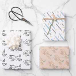 Hoja De Papel De Regalo Autocuidado y amor propio