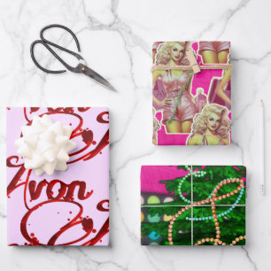 Hoja De Papel De Regalo Avon Navidades