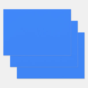 Hoja De Papel De Regalo Azul (Crayola) (color sólido)