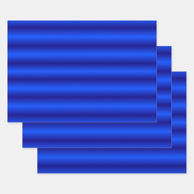 Hoja De Papel De Regalo Azul zafiro (Set)