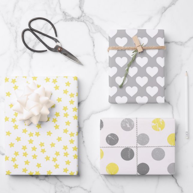 Hoja De Papel De Regalo Baby Shower (Anverso)