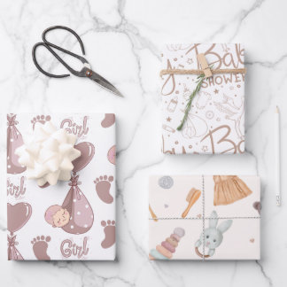 Hoja De Papel De Regalo Baby Shower