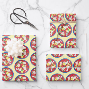 Hoja De Papel De Regalo Bacalao Cocina puertorriqueña Salado Pescado De Ba