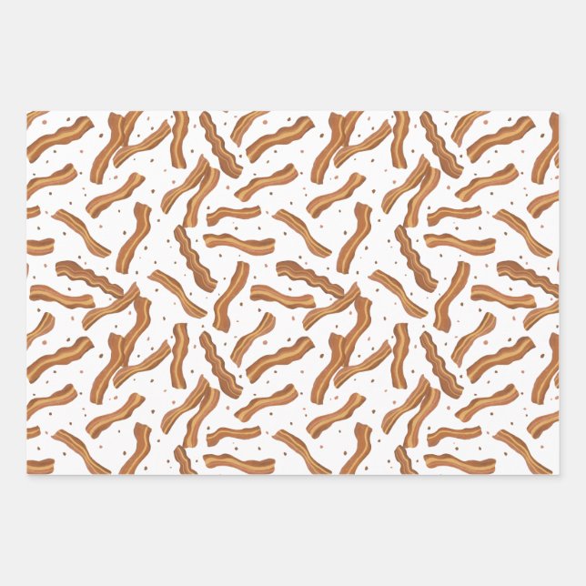Hoja De Papel De Regalo Bacon and bits pattern (Anverso)
