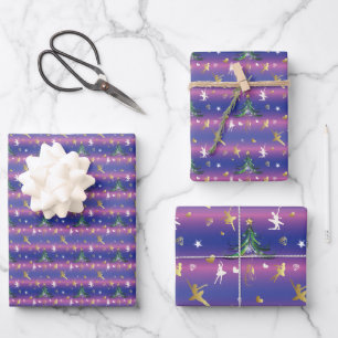 Hoja De Papel De Regalo Bailarina de Navidad - Bailarina de Ballet