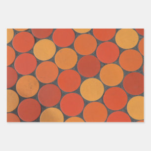 Hoja De Papel De Regalo Baldosa del metro de Montreal