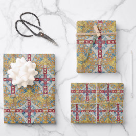 Hoja De Papel De Regalo Baldosas cruzadas de España