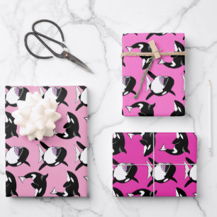 Hoja De Papel De Regalo Ballena asesina de Orca