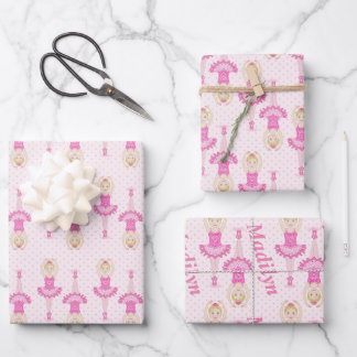 Hoja De Papel De Regalo Ballerina Gift Wrap