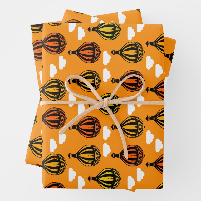 Hoja De Papel De Regalo Balón de aire caliente Patentado (In situ)