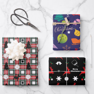 Hoja De Papel De Regalo  Baloncesto 🎄 Feliz Navidad