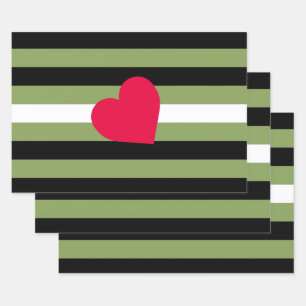 Hoja De Papel De Regalo Bandera de orgullo Boi