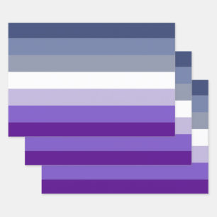 Hoja De Papel De Regalo Bandera del Orgullo Lesbiana Butch