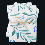 Hoja De Papel De Regalo Bar Bat Mitzvah Boda judío Hanukkah Personalizado<br><div class="desc">Papel de envoltura perfecto para un murciélago mitzvah, bar mitzvah, boda judío, vacaciones judías u otra celebración judía! ¡La mano hizo arte acuarela para ti! ¡TODO PERSONALIZABLE! Haga clic en "editar usando la herramienta de diseño" para agregar texto, ajustar colores y colocaciones. ¡GRACIAS POR APOYAR A LOS ARTISTAS INDEPENDIENTES! Todas...</div>