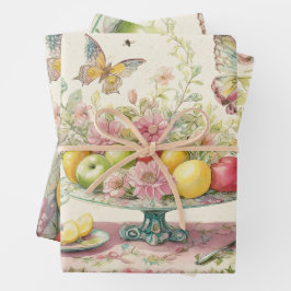 Hoja De Papel De Regalo Barroque Vida fija