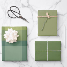 Hoja De Papel De Regalo Basil & Dill Wrapping Paper Flat Sheet Set of 3
