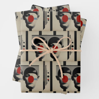 Hoja De Papel De Regalo Bauhaus