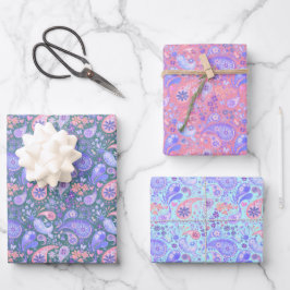 Hoja De Papel De Regalo Bebidas y bugs de mariposas - Jardín de flores Pai