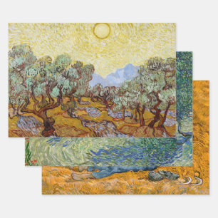 Hoja De Papel De Regalo Bella Artes de Vincent Van Gogh, Decoupage
