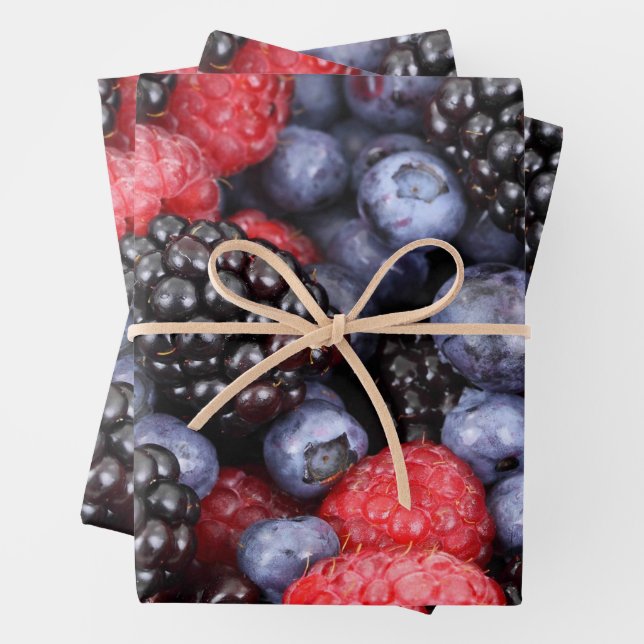 Hoja De Papel De Regalo Berry (In situ)