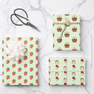 Hoja De Papel De Regalo Berry Sweet Birthday