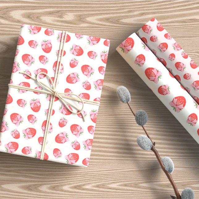 Hoja De Papel De Regalo Berry Sweet Coquette (Subido por el creador)