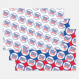 Hoja De Papel De Regalo Biden Harris 2024