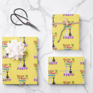 Hoja De Papel De Regalo Bienvenidos A Cuatro Fiestas Legales