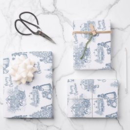 Hoja De Papel De Regalo Black American Toile De Jouy - Arte Afrocéntrico