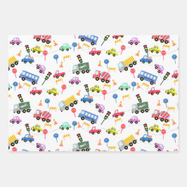 Hoja De Papel De Regalo Blanco del transporte