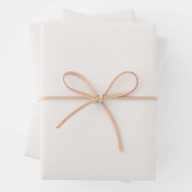 Hoja De Papel De Regalo blanquecino, blanco lechoso, blanco cálido (In situ)