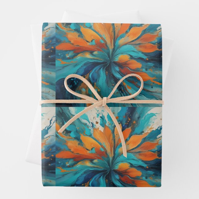 Hoja De Papel De Regalo Bloom de buques (In situ)