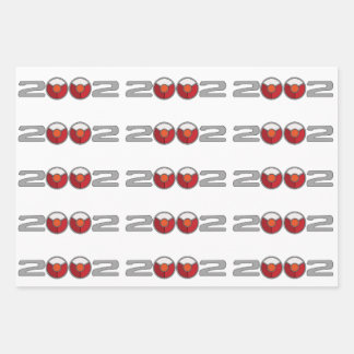 HOJA DE PAPEL DE REGALO BMW 2002