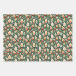 Hoja De Papel De Regalo Boho Bunnies