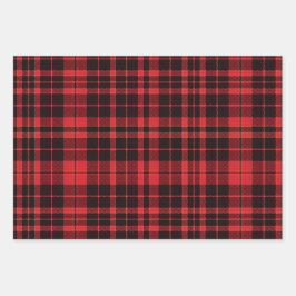 Hoja De Papel De Regalo Bold Buffalo Plaid Gift