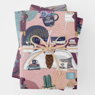 Hoja De Papel De Regalo Booklover