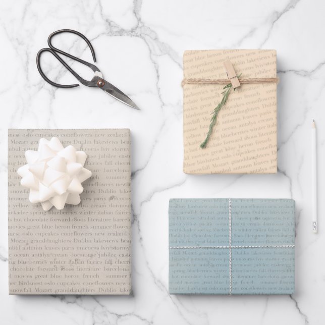 Hoja De Papel De Regalo BookLovers (Anverso)