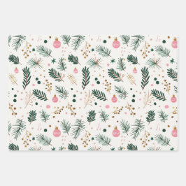 Hoja De Papel De Regalo Botánico caprichoso